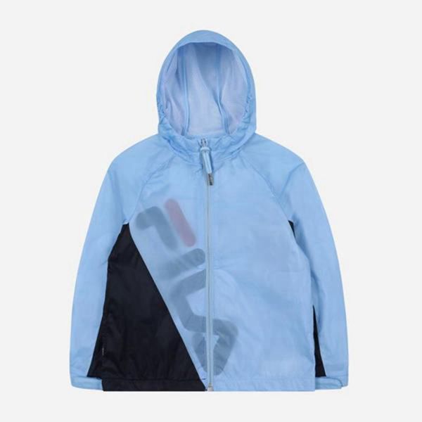 Fila Pisa Windbreaker Boy's Jackets - Blue,NZ 497-74089